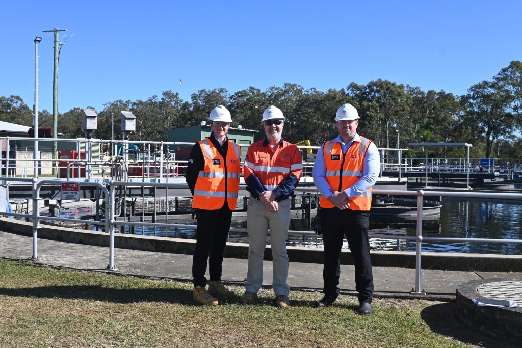 Burpengary East WasteWater Treatment Plant.