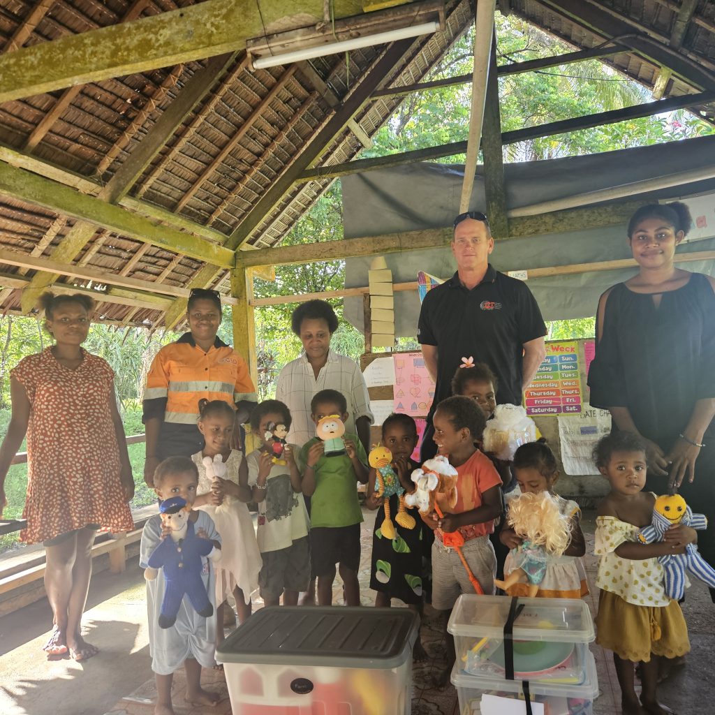 CE Group PNG school donation